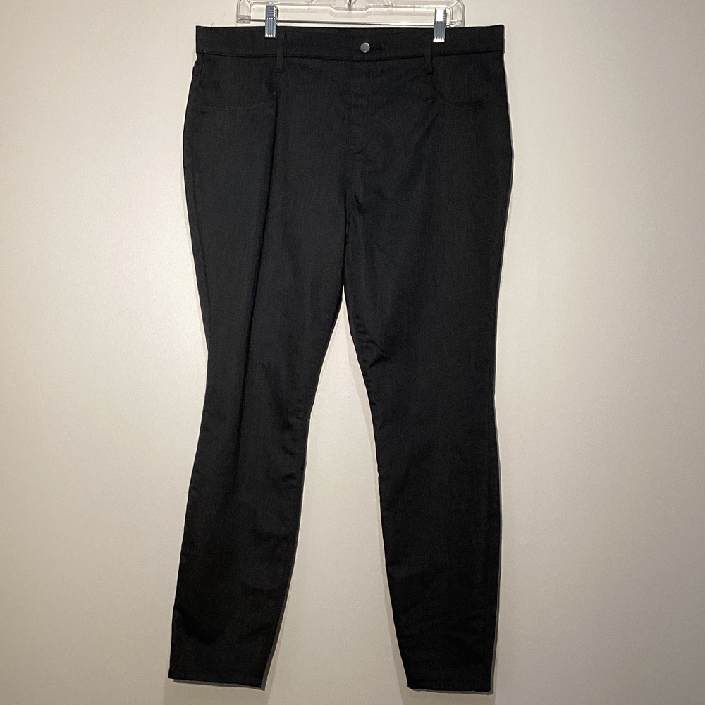 Time and Tru Navy Blue Slim Trousers